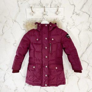 Pajar Warm Down Puffer Parka w/ Real Fur Trim sz6
